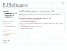 Tablet Screenshot of bjsoftware.com